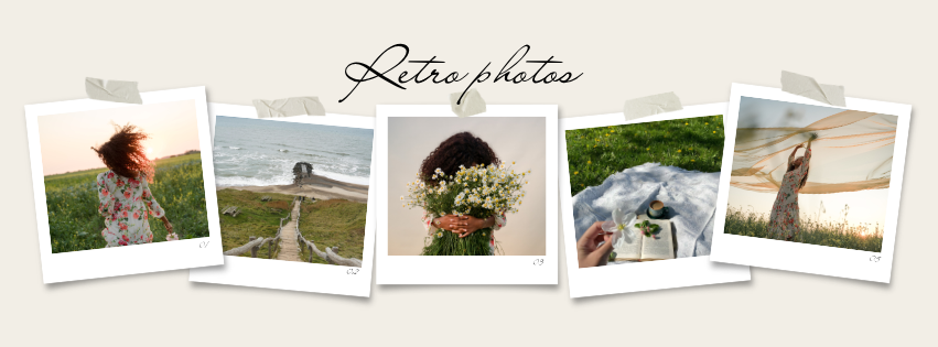 Retro Photo Magnets 2.75X3.5”