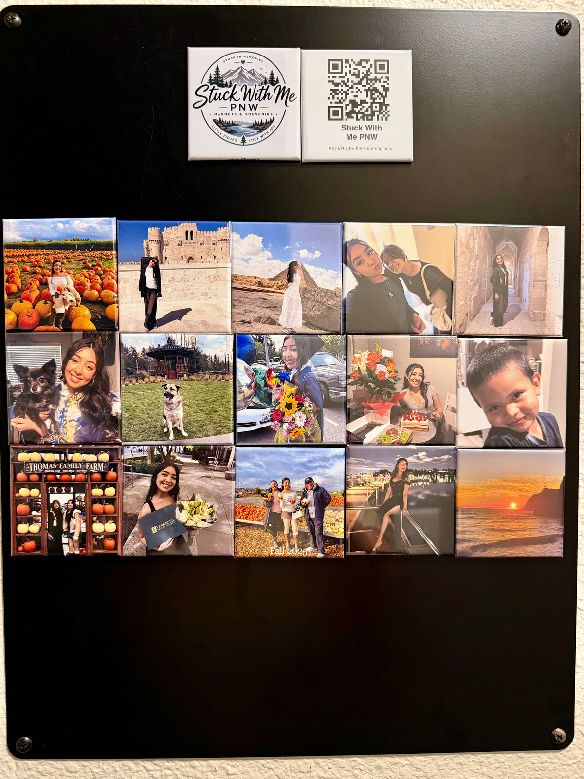 24 Custom Photo Magnets