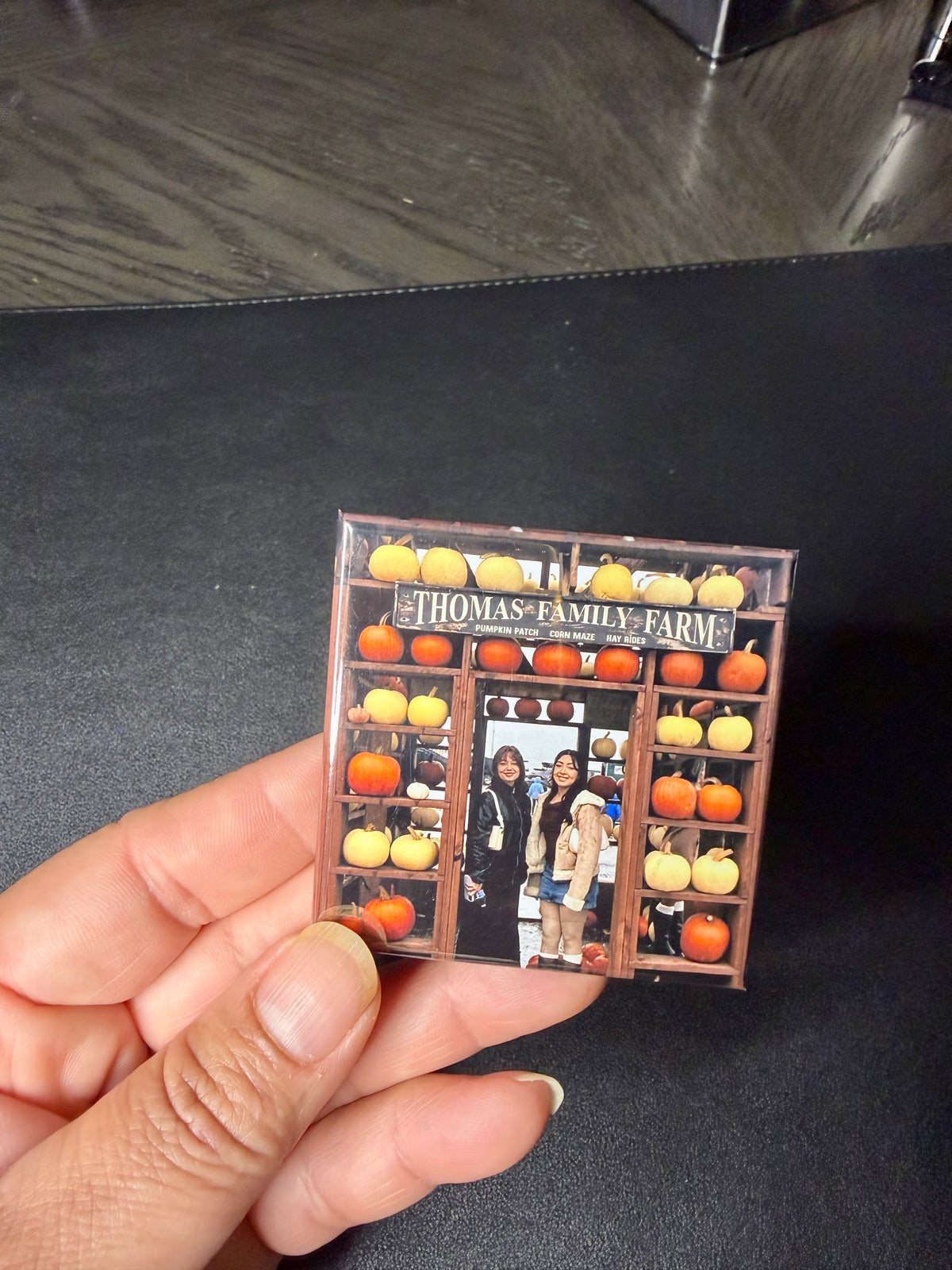 12 custom photo magnets